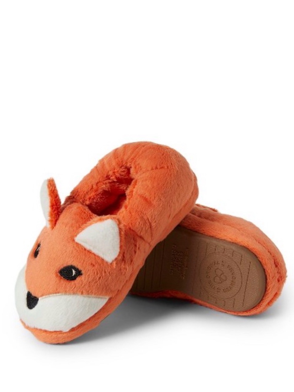 5/$25 😻 Dearfoams Toddler Fox Plush Slippers
